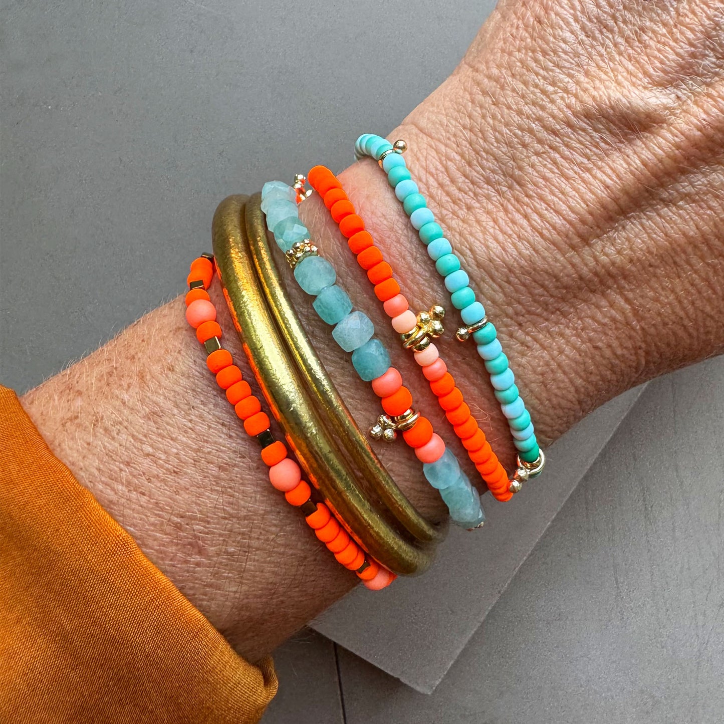 AMAZONITE ORANGE