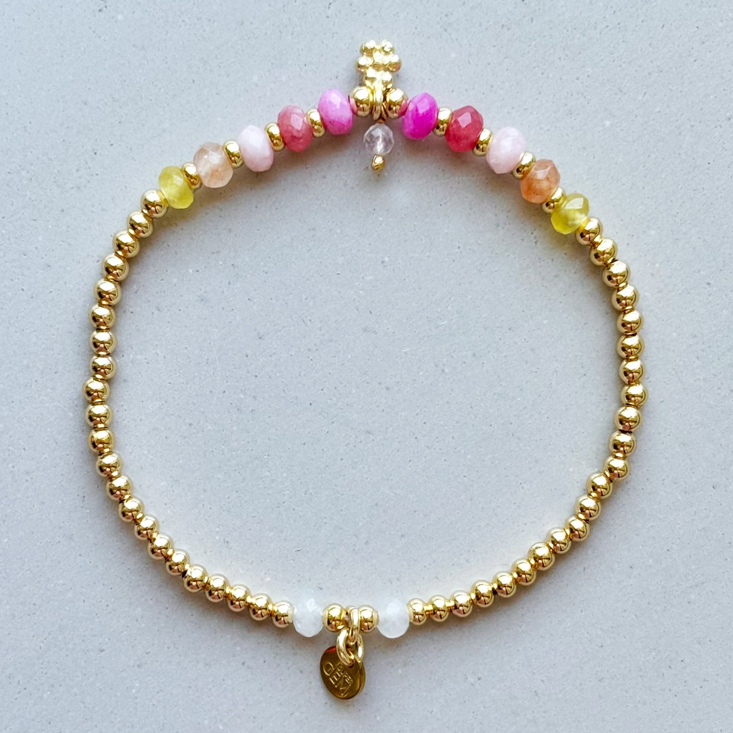 GOLDEN DOTS CHARM PINK