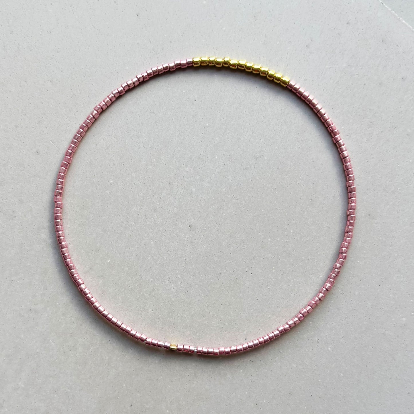 Miyuki Armreif light rose