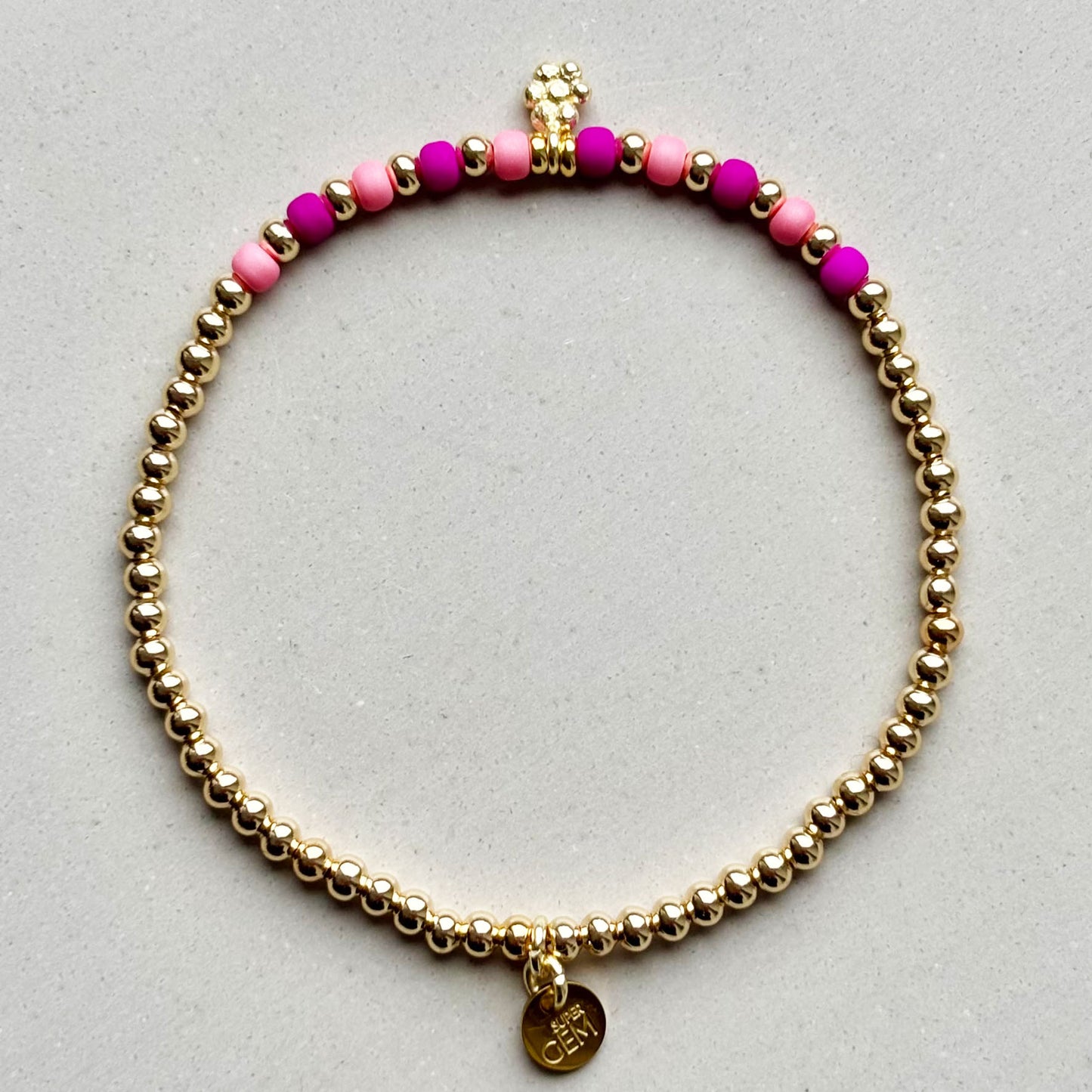 GOLDEN DOTS NEW FUCHSIA