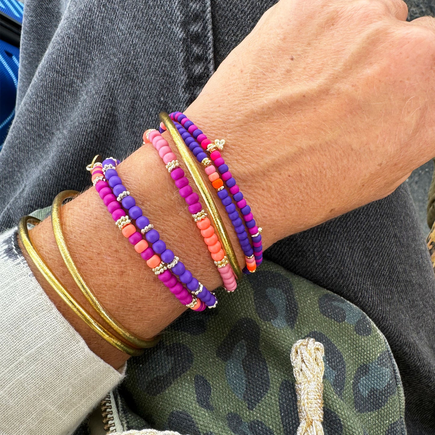 ROC STRIPE FUCHSIA FLAMINGO