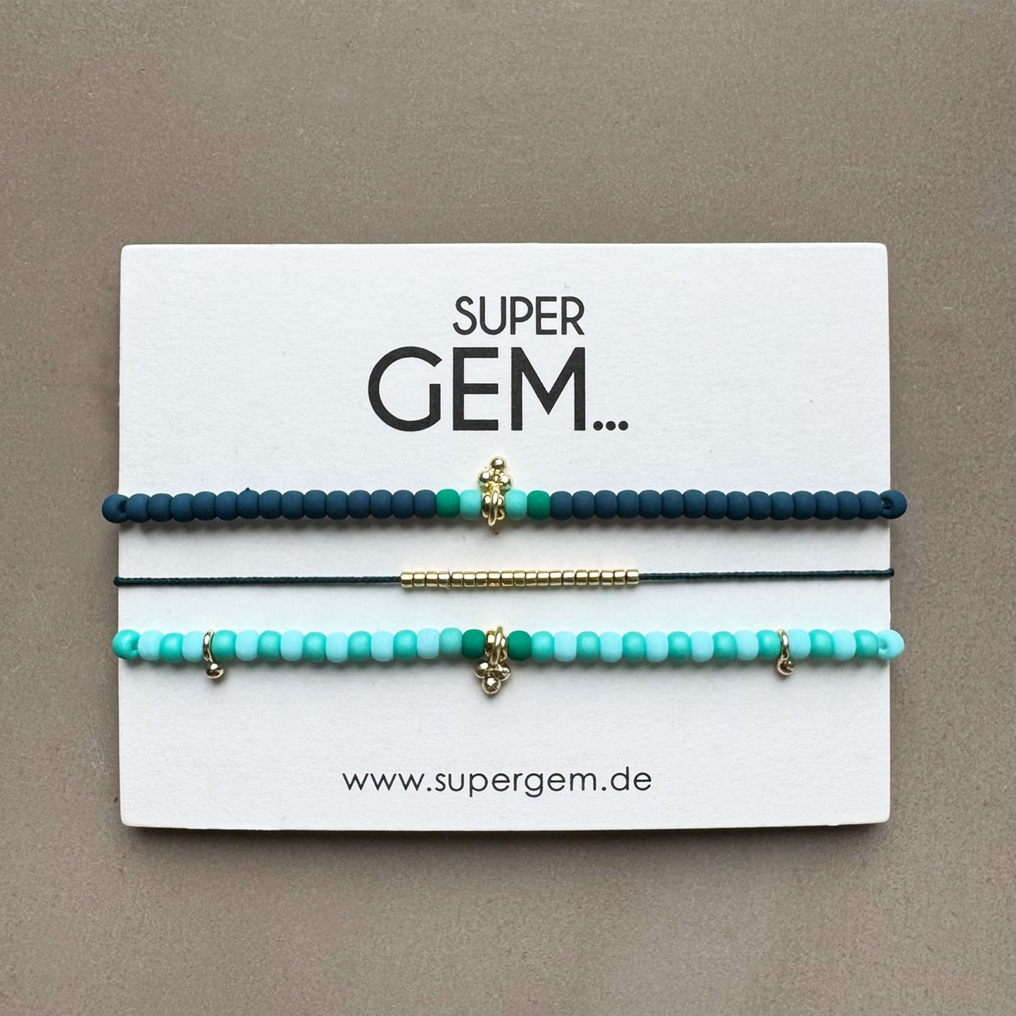Fadenarmband Dark Sea