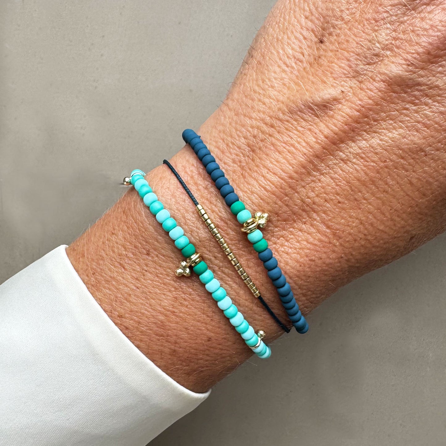 Fadenarmband Dark Sea