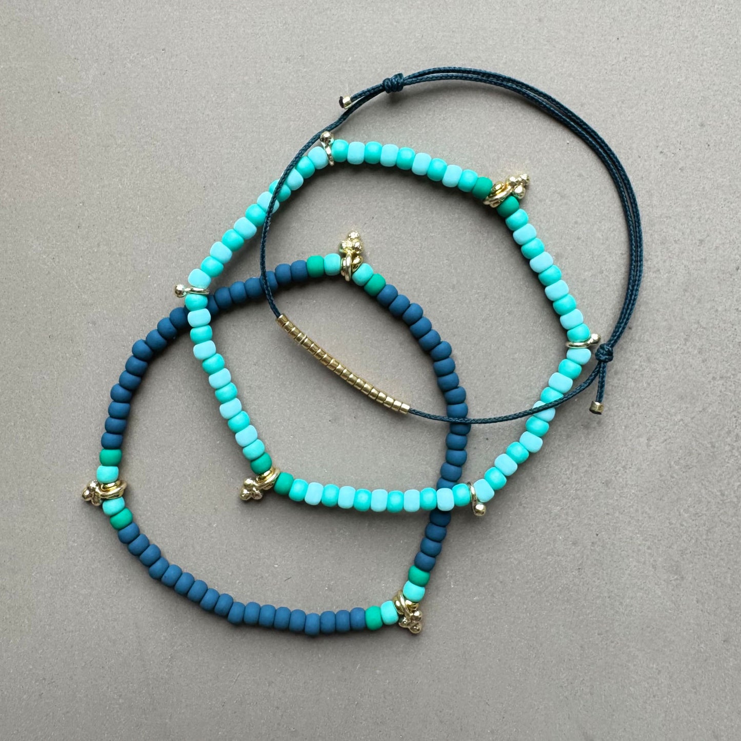 Fadenarmband Dark Sea