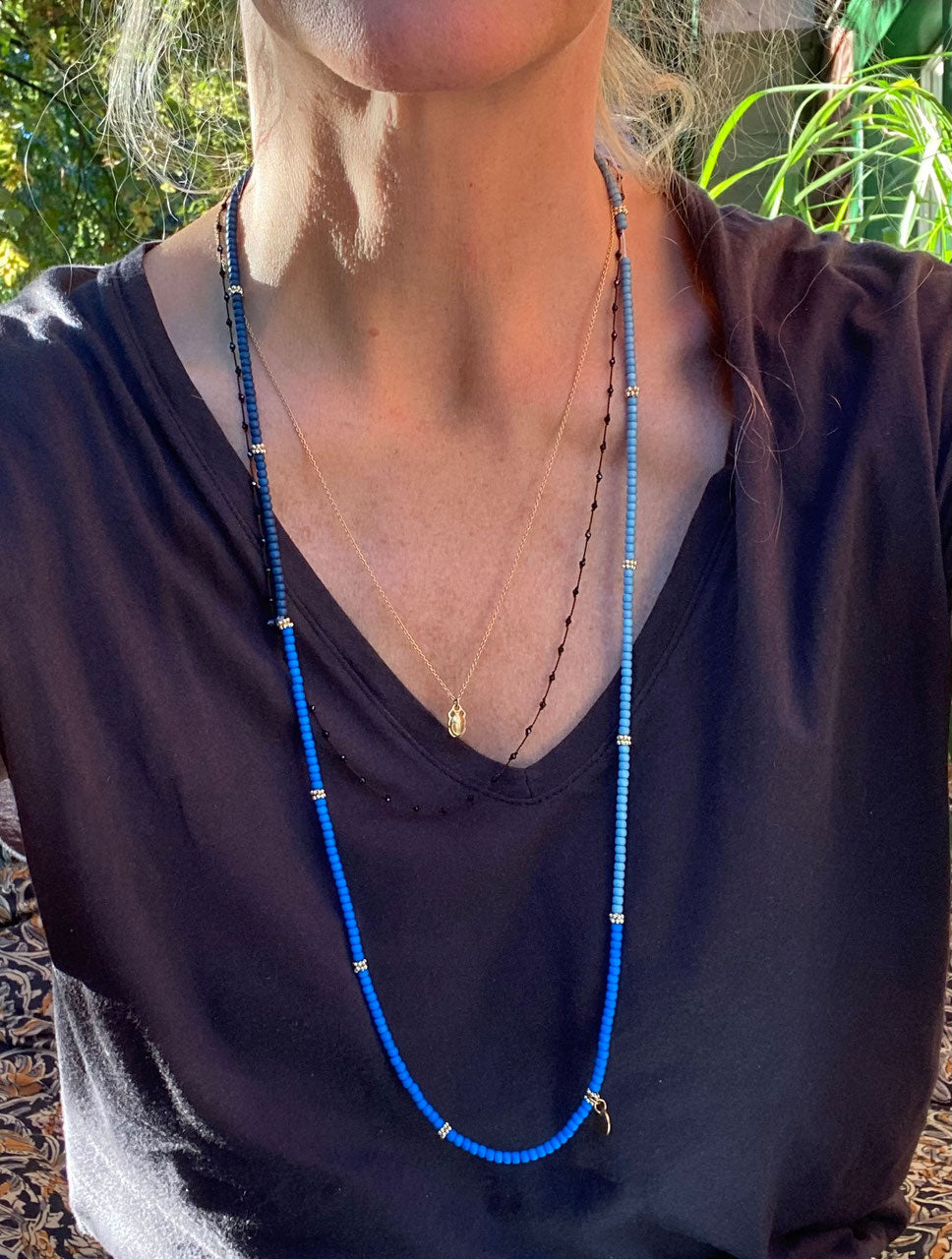 NECKLACE BLUE SEA