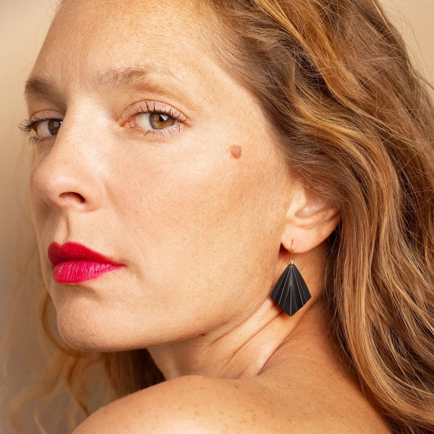 Earrings Fee Black
