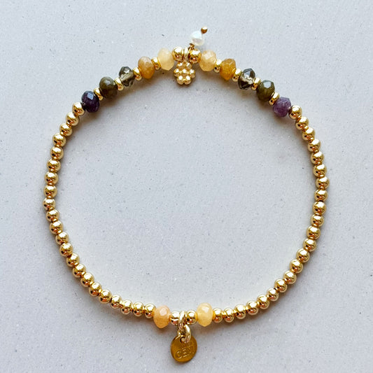 GOLDEN DOTS CHARM PINK
