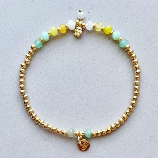 GOLDEN DOTS CHARM PINK