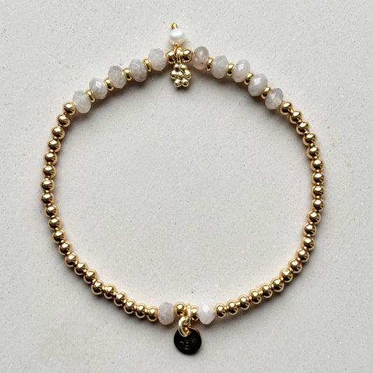 GOLDEN DOTS CHARM GREY