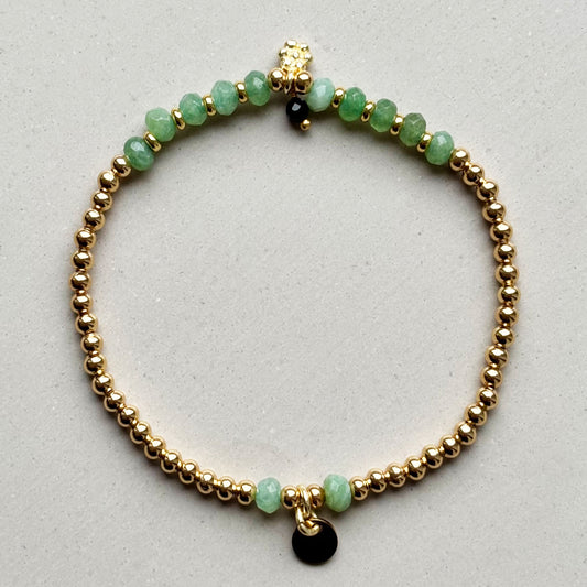 GOLDEN DOTS CHARM SAGE