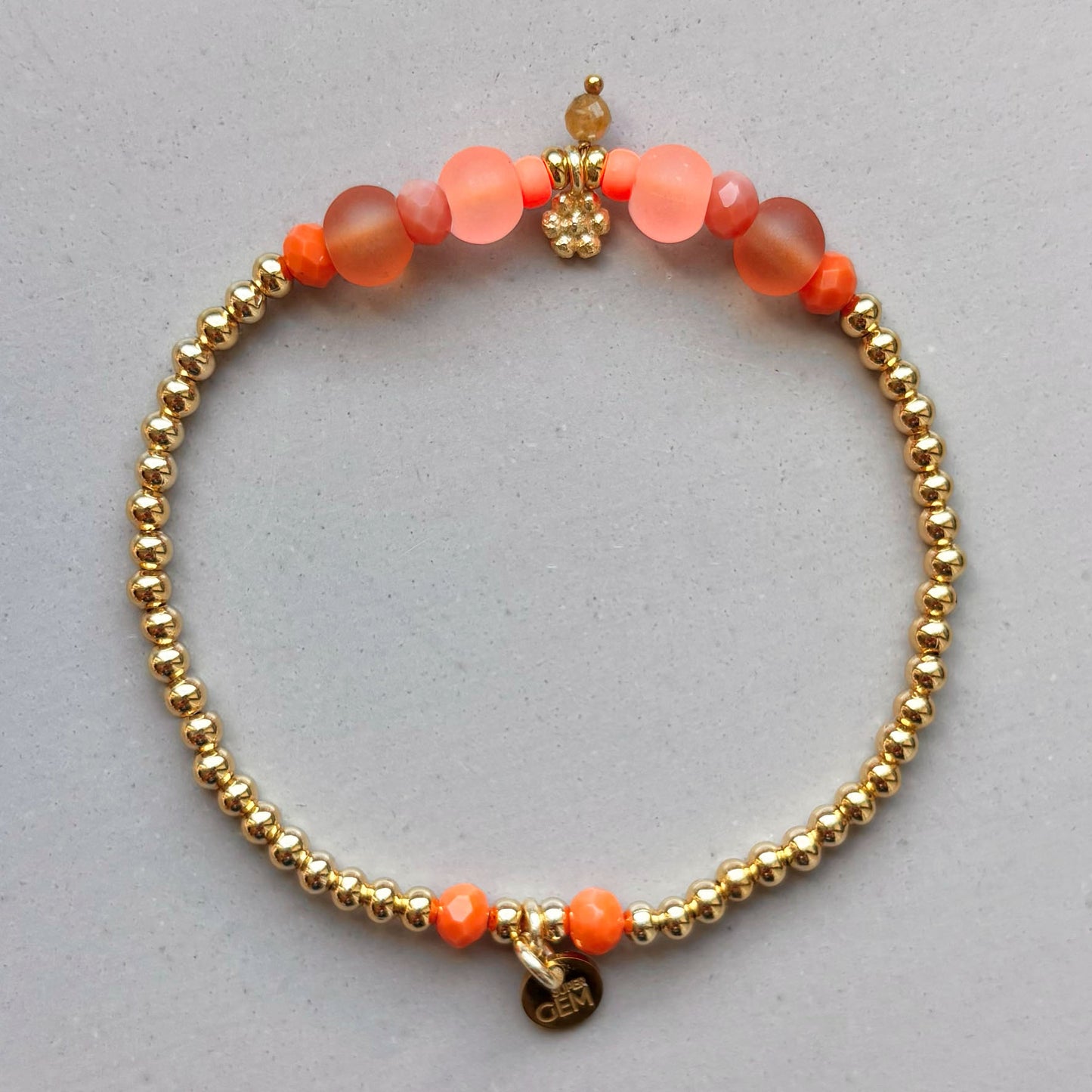 GOLDEN DOTS SORBET FLAMINGO
