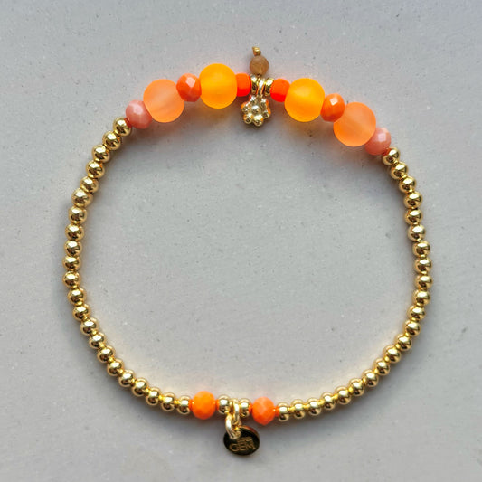 GOLDEN DOTS SORBET ORANGE
