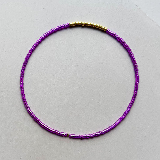 Miyuki Armreif fuchsia