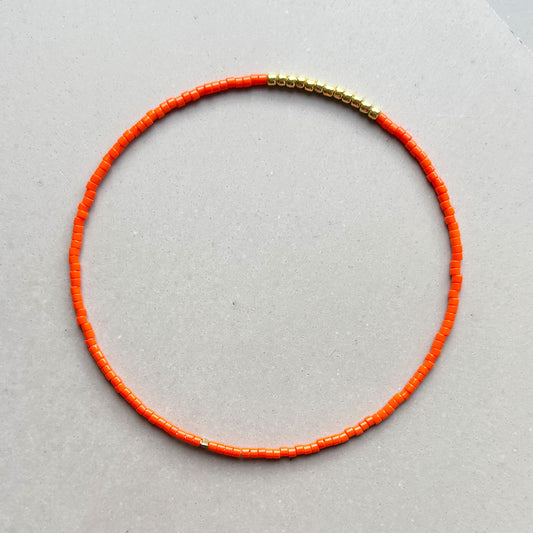 Miyuki Armreif orange