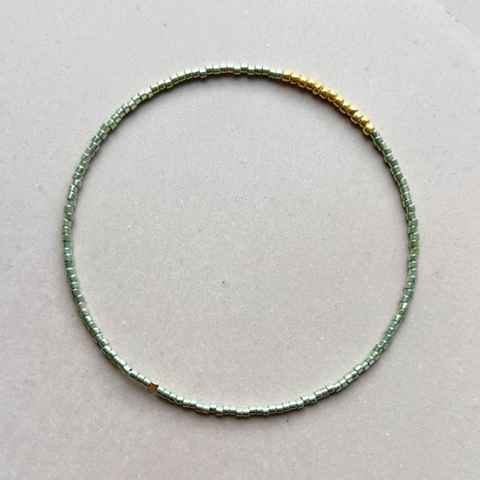 Miyuki Armreif shiny sage