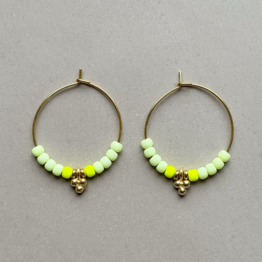 EARRINGS YELLOW