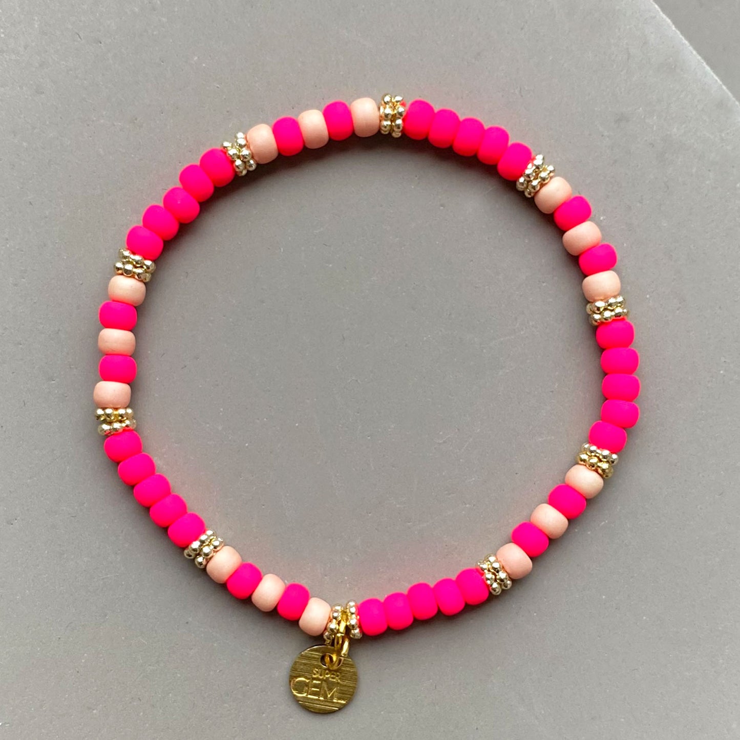 ROC STRIPE PINK PEACH