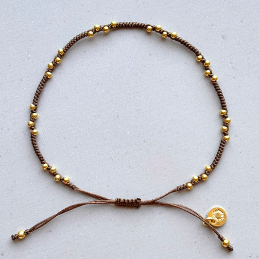 Thread bracelet Blue